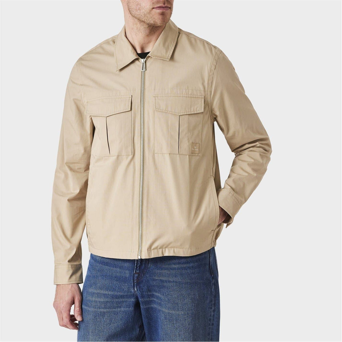PS Paul Smith Mens Patch Pocket Overshirt
