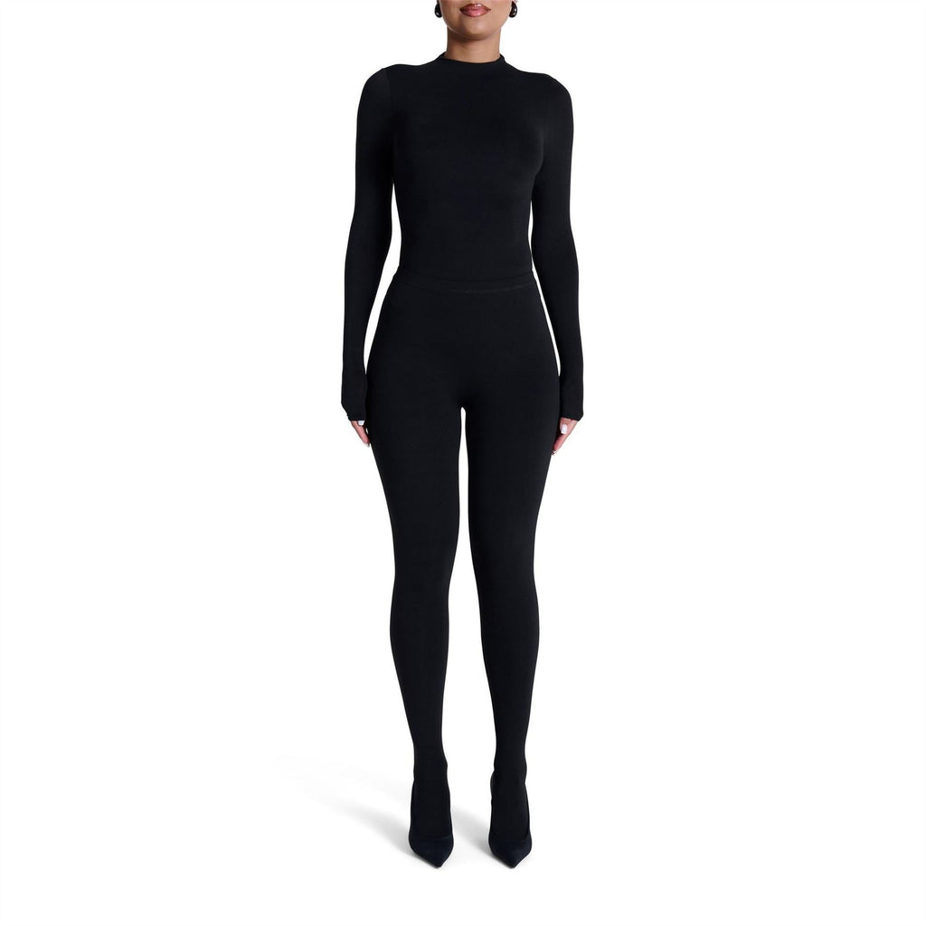 Naked Wardrobe Naked Mock Neck Bodysuit