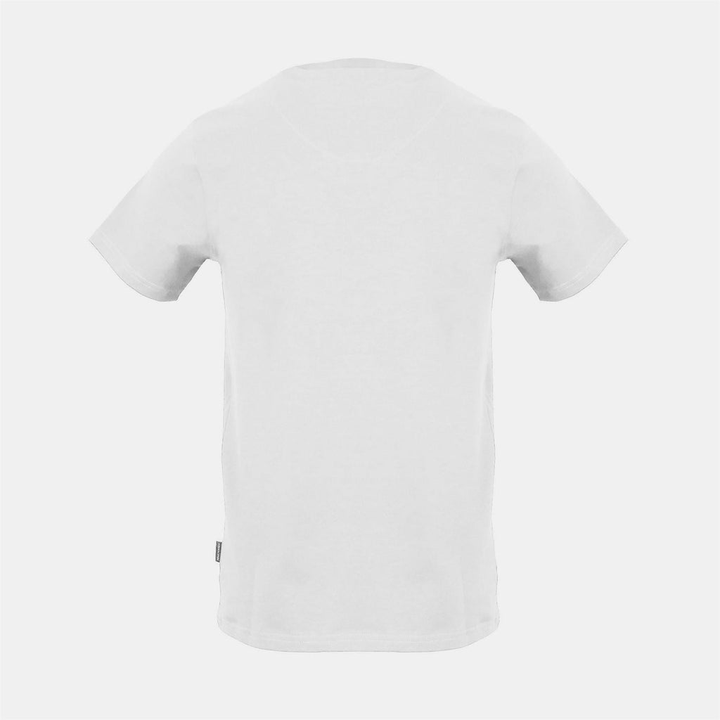 Aquascutum Wordmark Printed Logo Crew Neck Short Sleeve T-Shirt