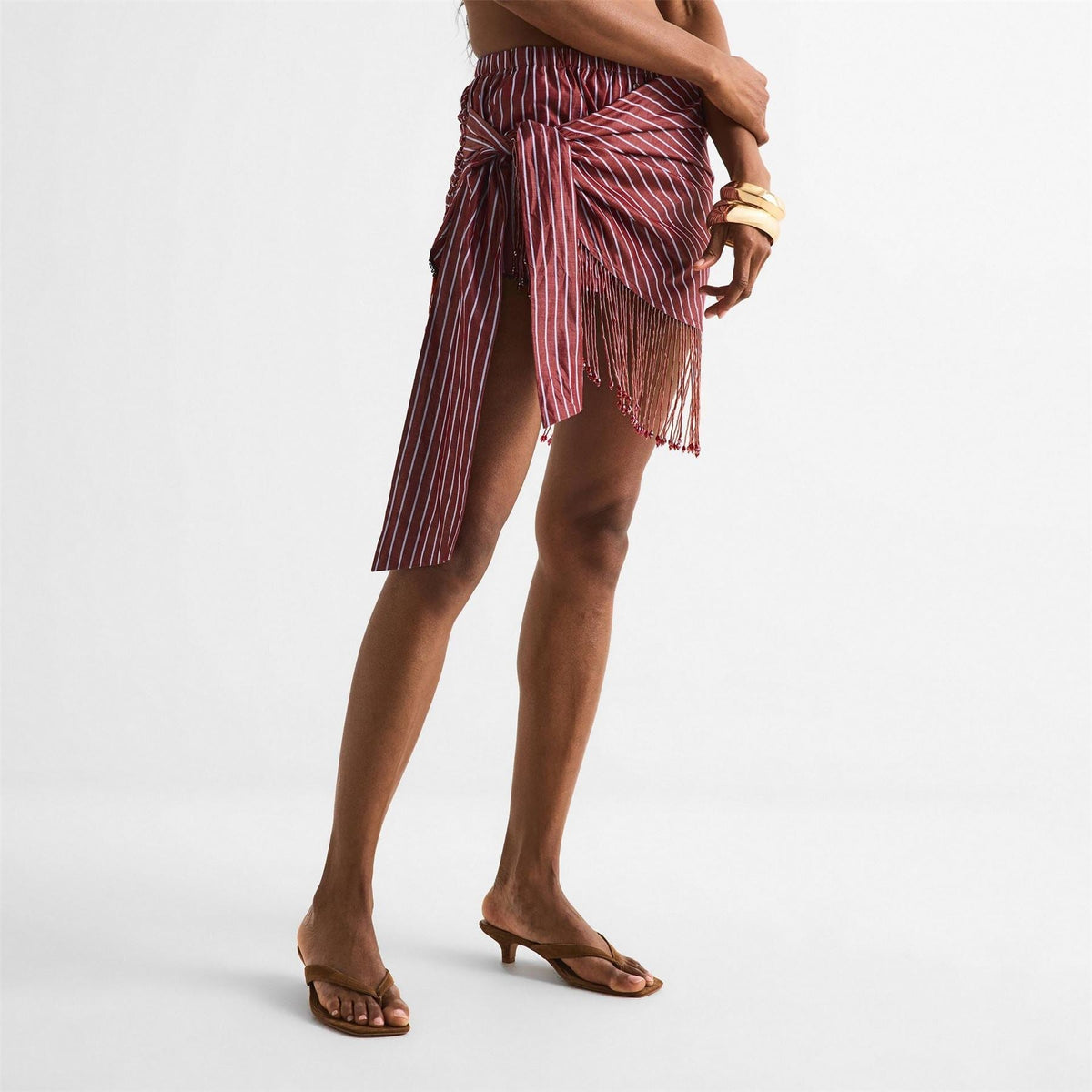 The Andamane Womens Dolly Fringe Pareo Sarong
