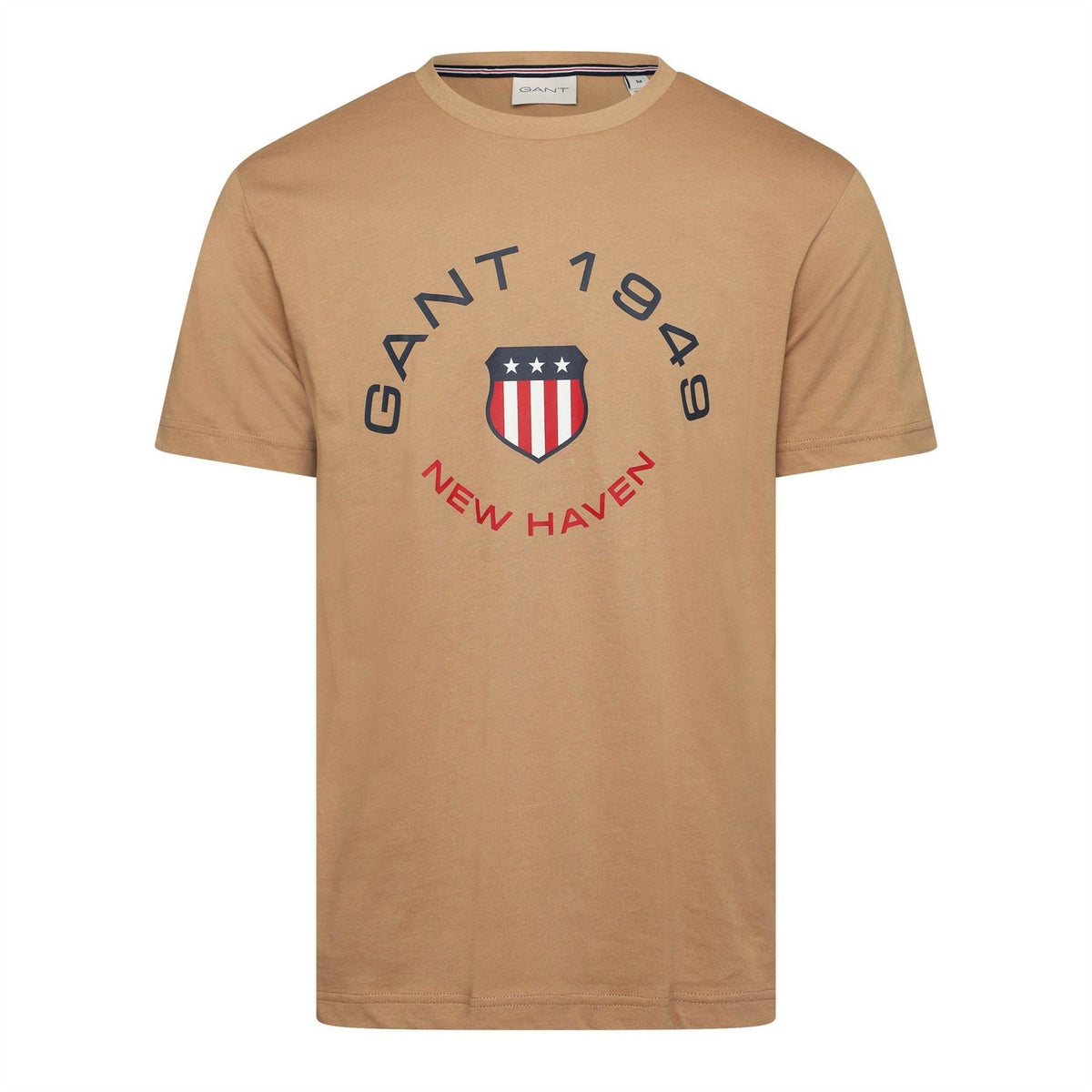 Gant Text Graphic Crew Neck Short Sleeve T-Shirt