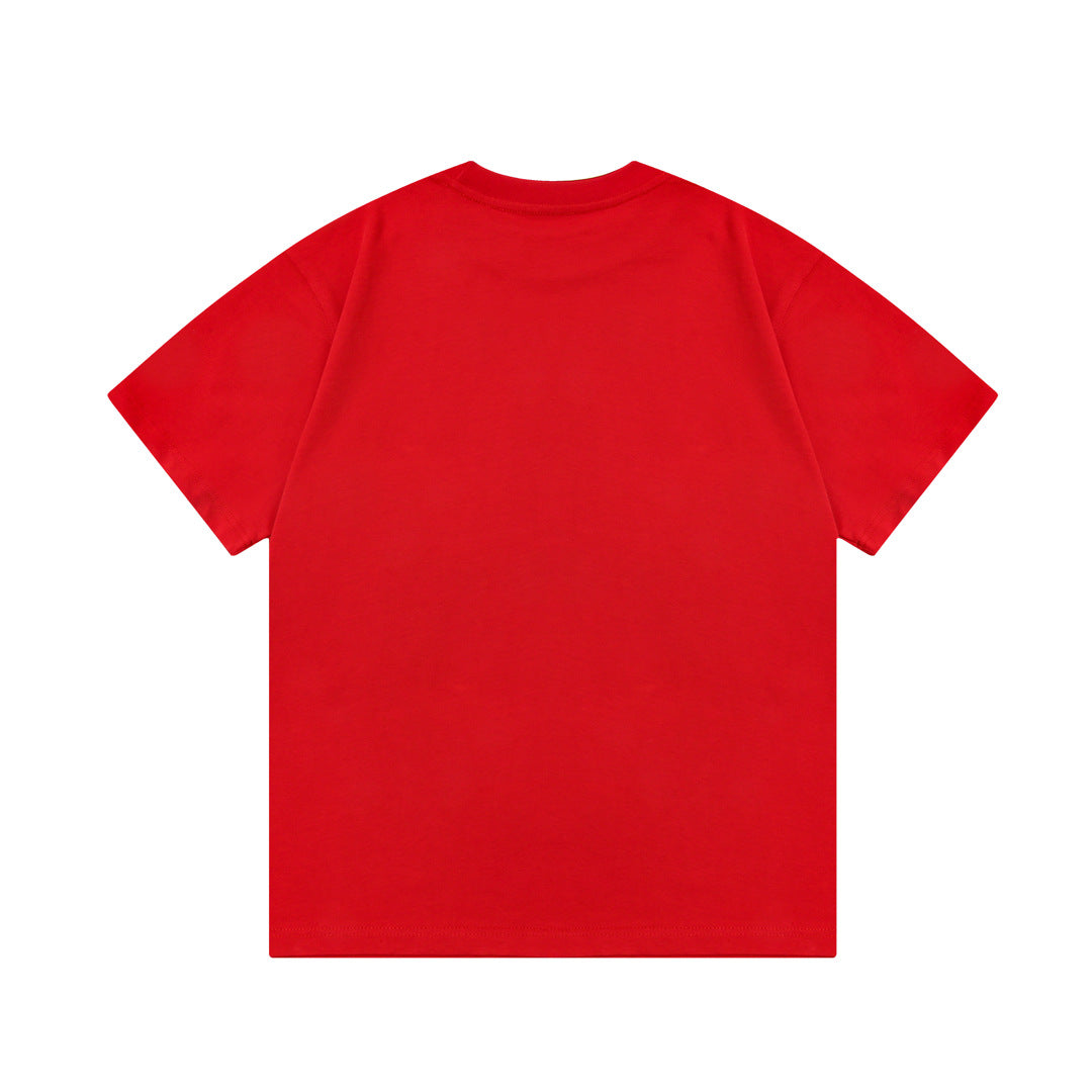Balenciaga Rainbow Lettering Snake Graphic T-Shirt in 5 Colors