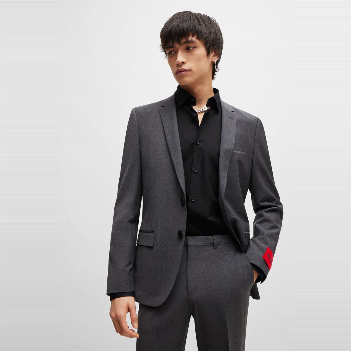 Hugo Long Sleeve Plain Shirt