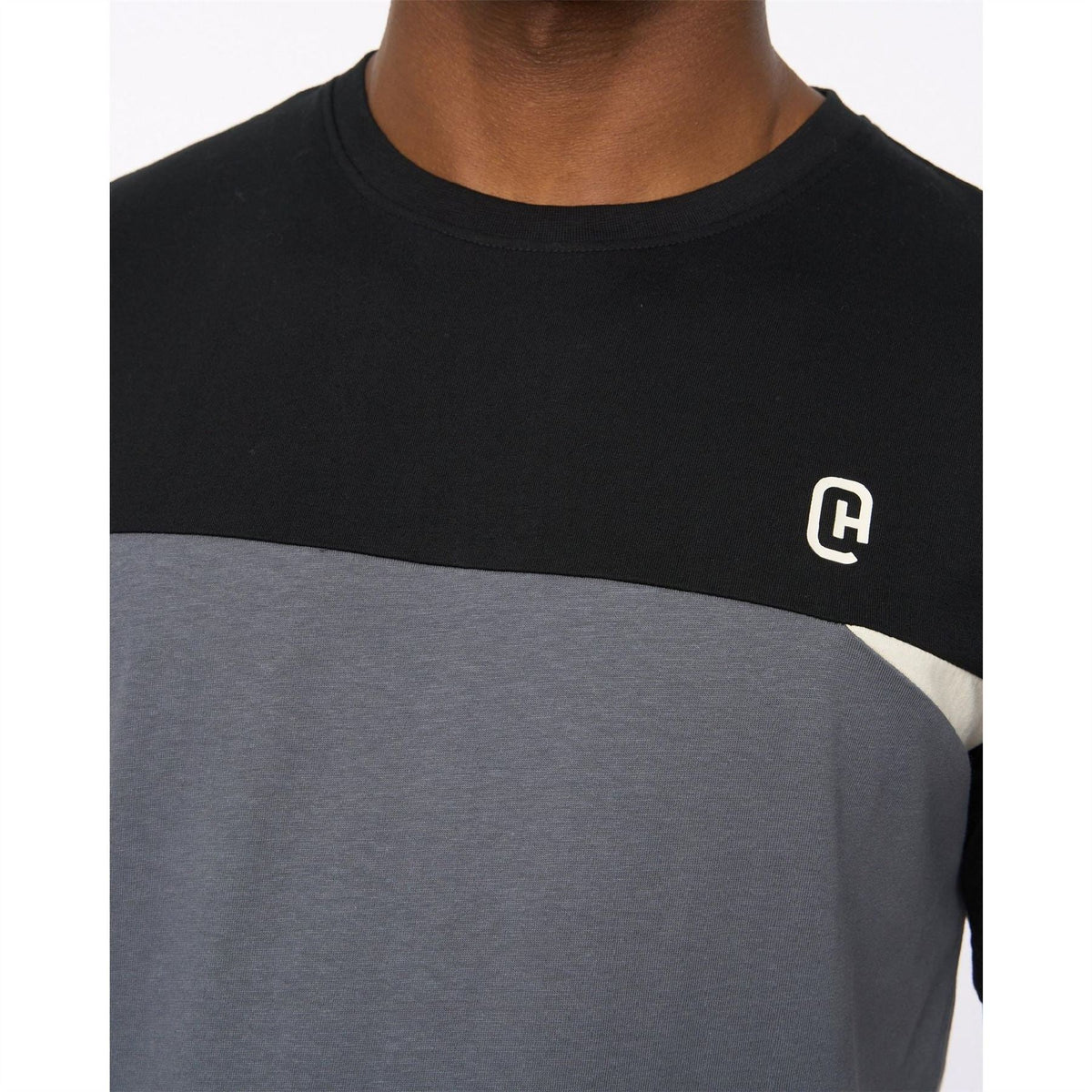 Crosshatch Castlebay Crew Neck Short Sleeve Jersey T-Shirt