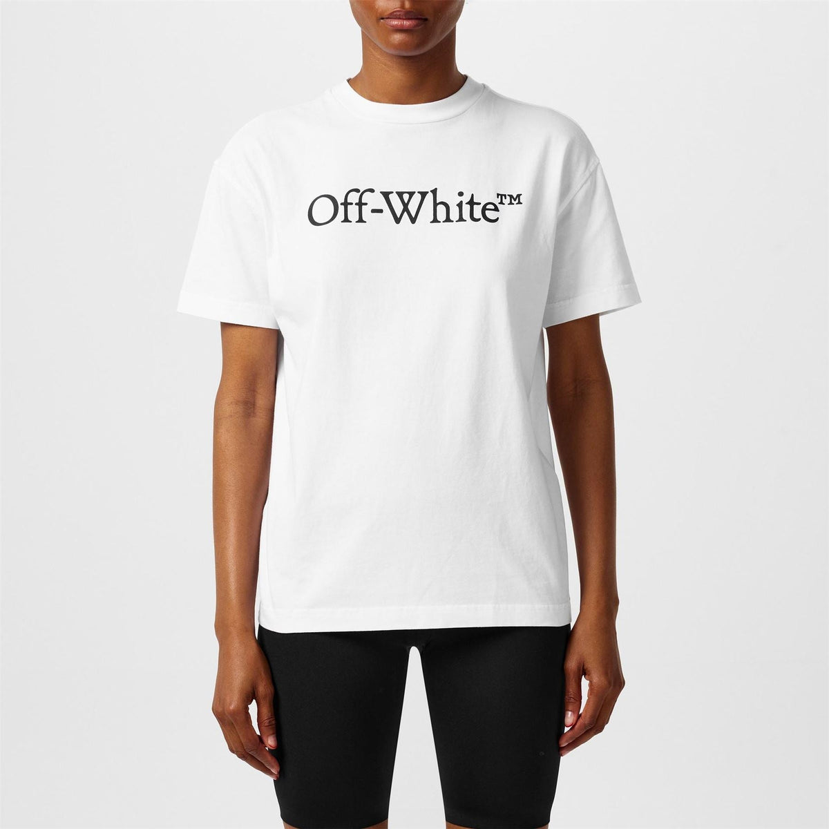 Off White Big Logo Bookish Casual Tee