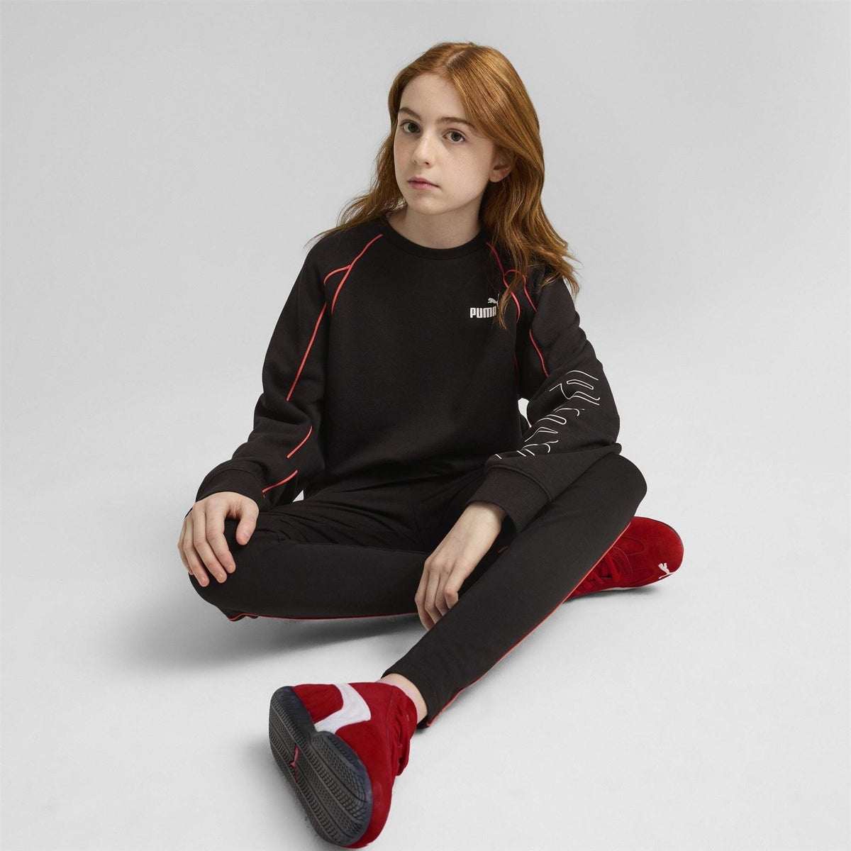 Puma Sportstyle Crew Neck Relaxed Fit Sweatshirt