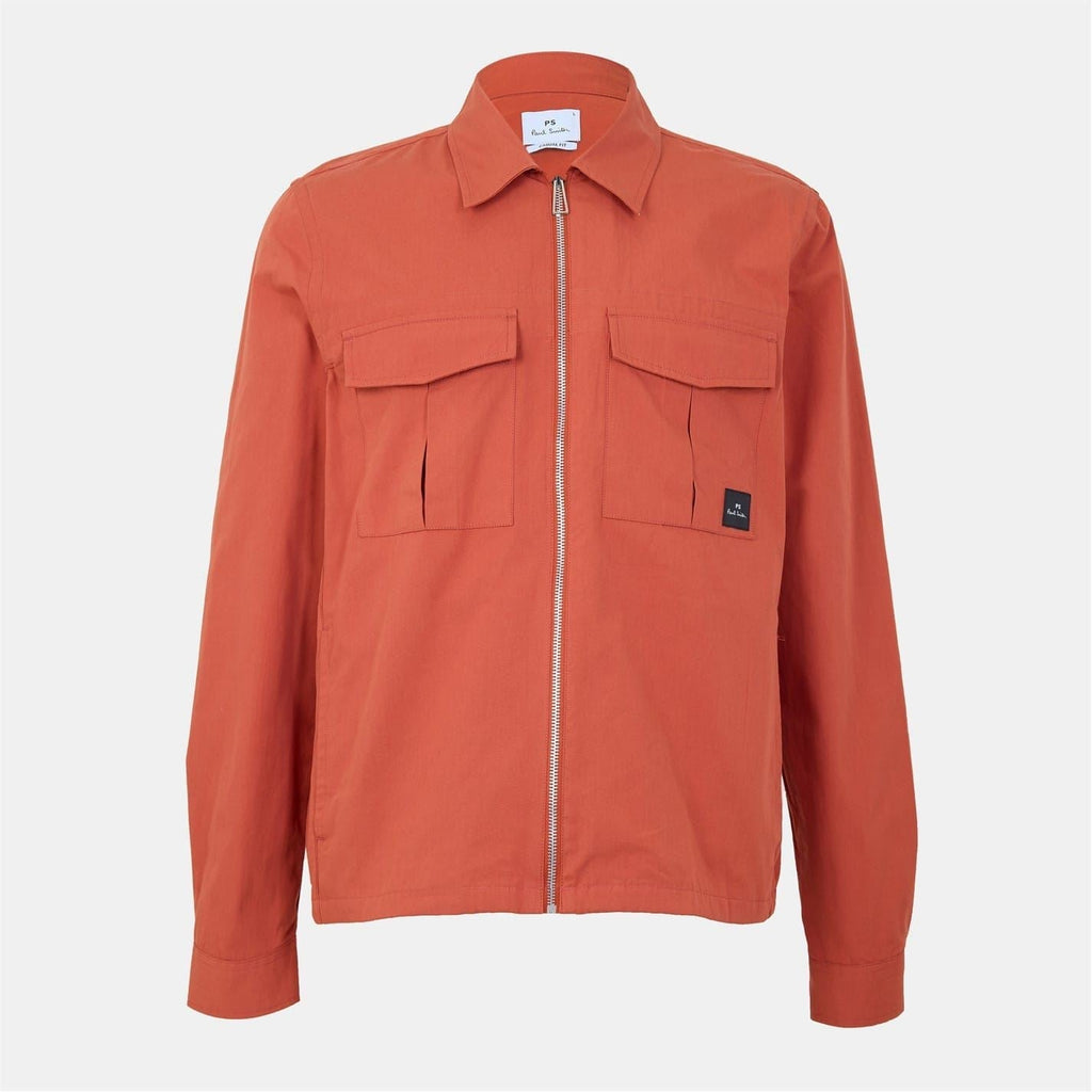PS Paul Smith Mens Patch Pocket Overshirt