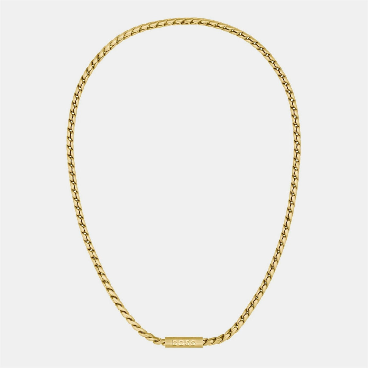 Boss Doran Light Yellow Gold Ip Necklace
