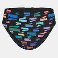 Puma All Over Logo Print Bikini Bottom