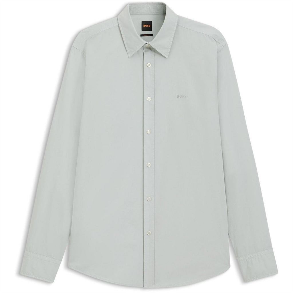 Hugo Collared Neck Shirt Collar Long Sleeve Regular Fit Shirt