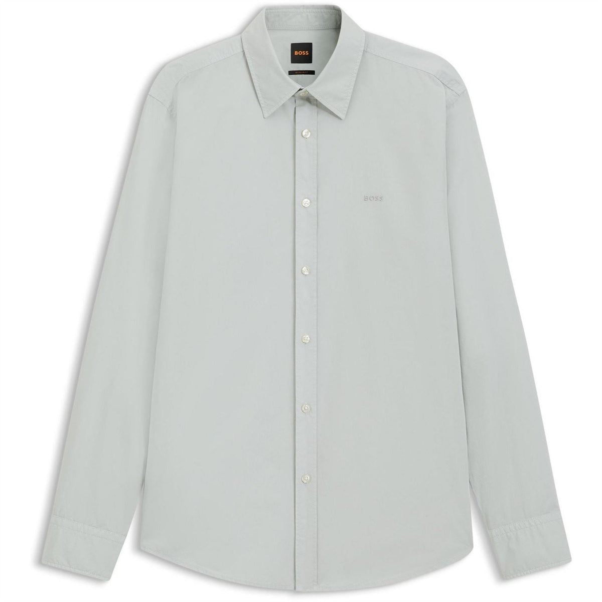 Hugo Collared Neck Shirt Collar Long Sleeve Regular Fit Shirt