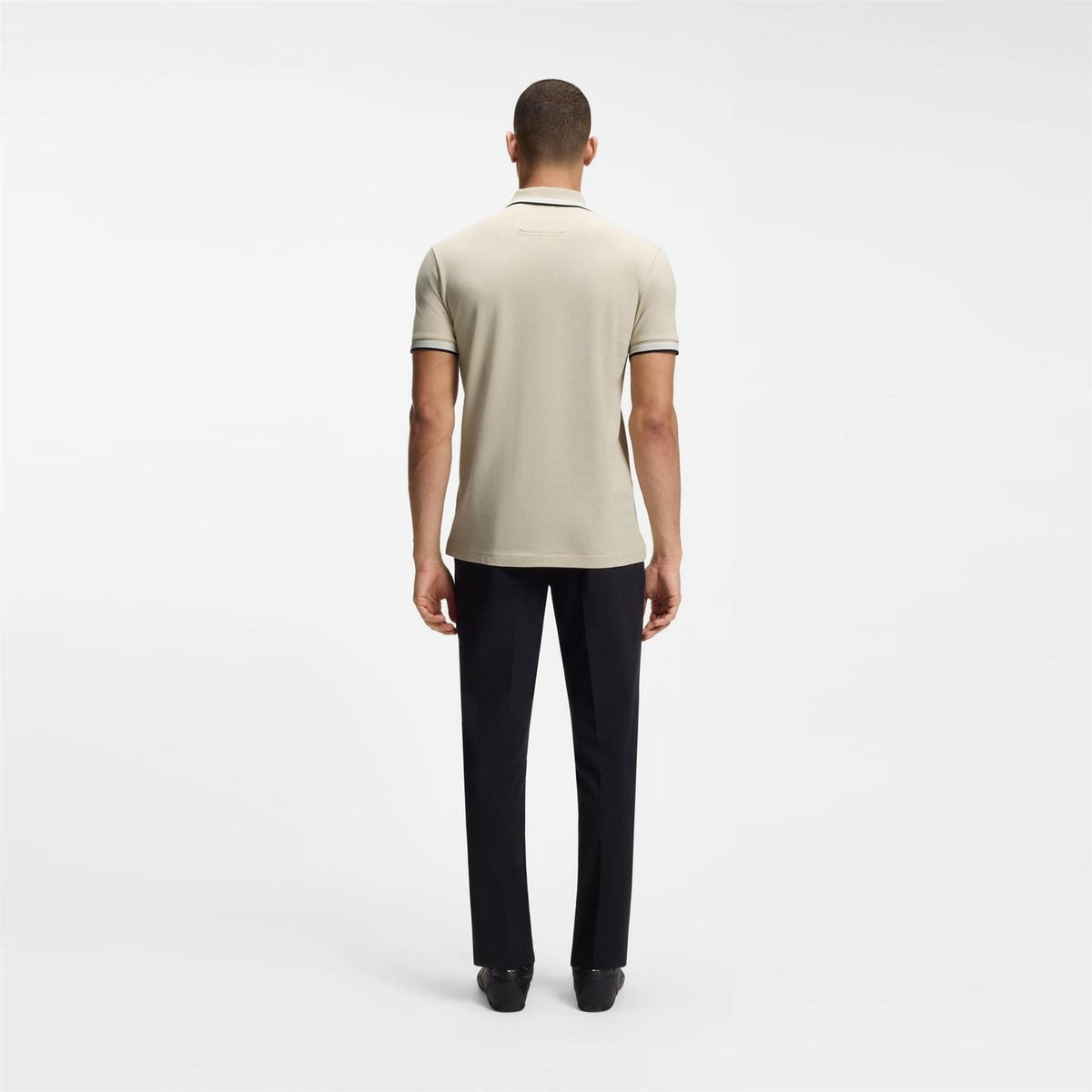 Boss Green Paddy Polo Shirt With Contrast Tipping