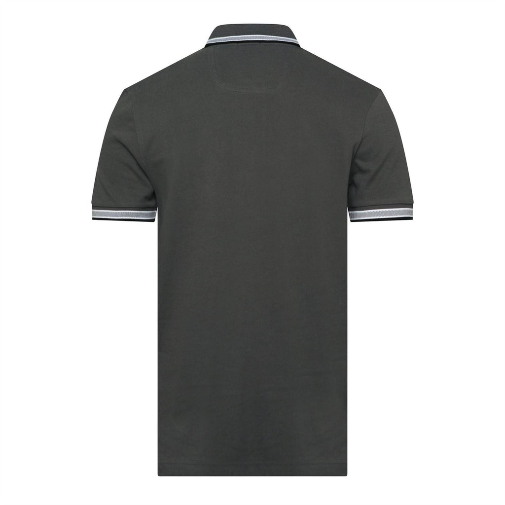 Boss Green Paddy Polo Shirt With Contrast Tipping