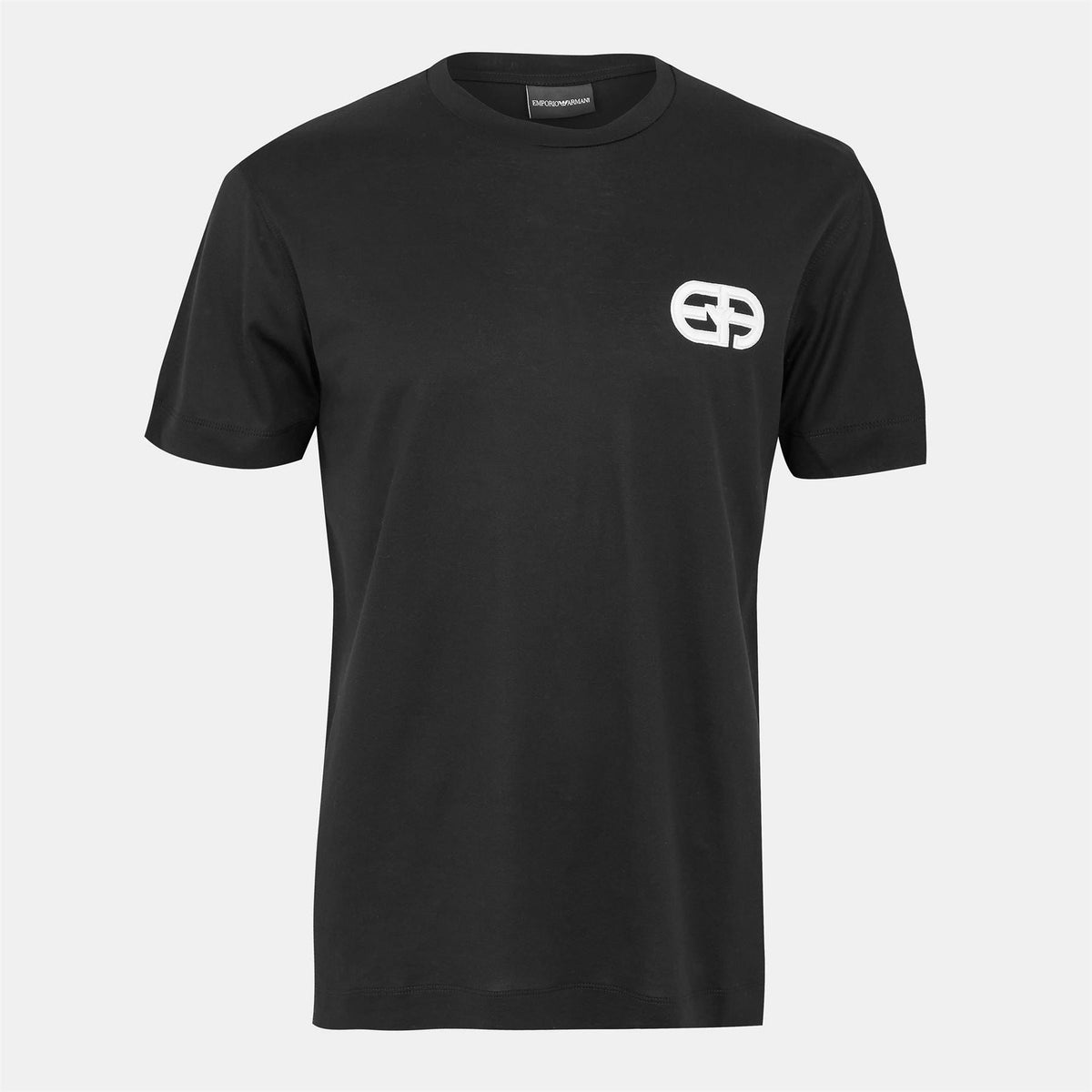 Emporio Armani EA7 Regular Fit Lettering Crew Neck T-Shirt