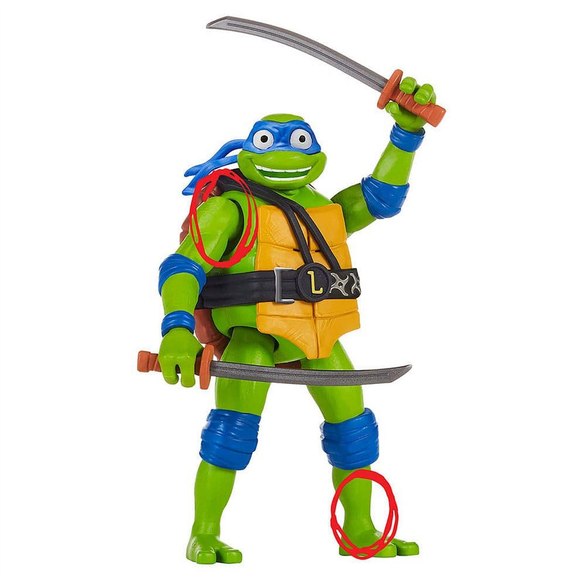 Teenage Mutant Ninja Turtles Tmnt Mayhem Deluxe Ninja Shouts   Leonardo