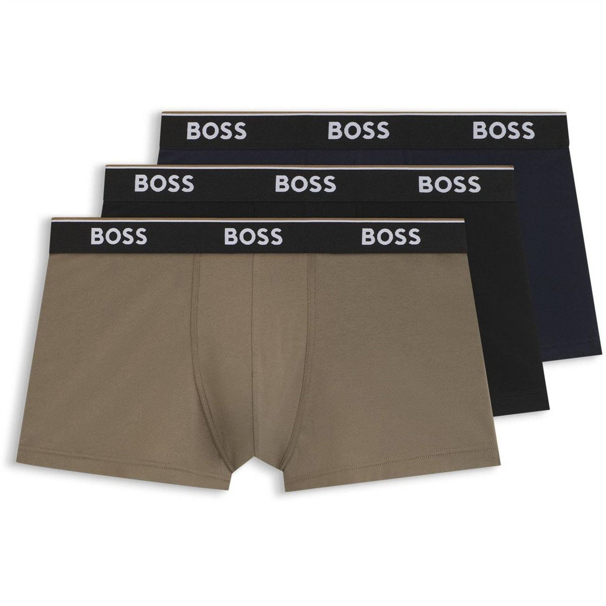 Boss Bodywear 3 Pack Boxer Shorts with Logo Detail