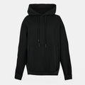 Off White Hooded Neck Long Sleeve Sweatshirt