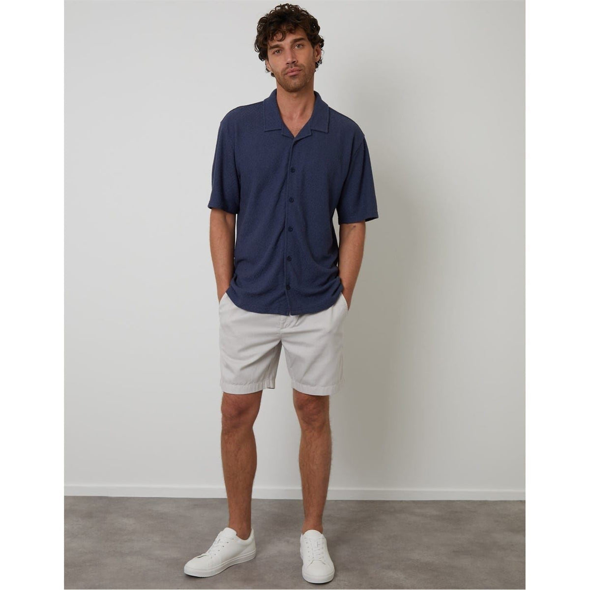 Threadbare Selkirk Relaxed Fit Short Sleeve Shirt