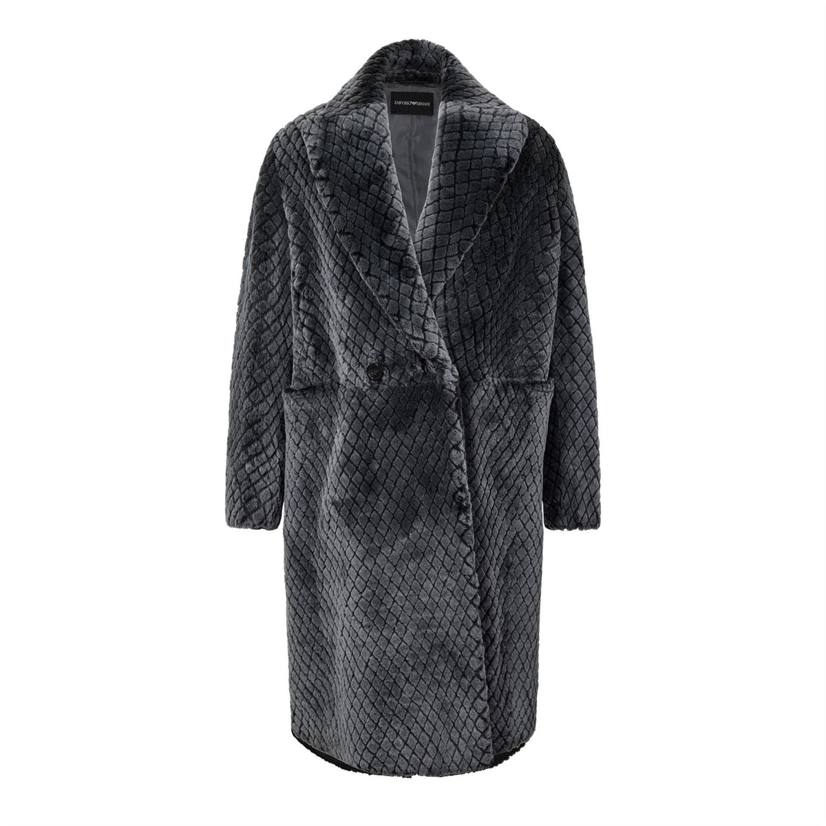 Armani Exchange Long Sleeve Relaxed Fit Dressing Gown