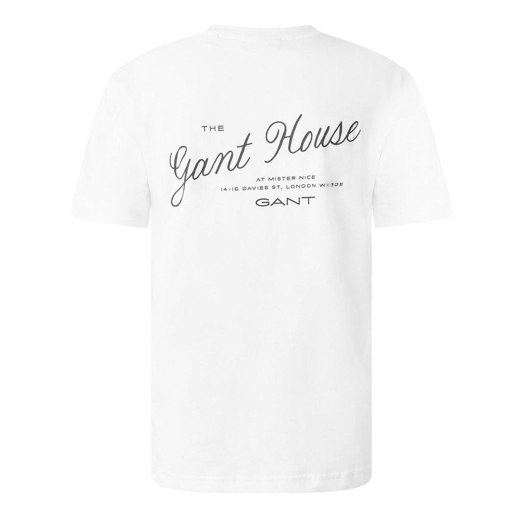 Gant Crew Neck Regular Fit Short Sleeve T-Shirt