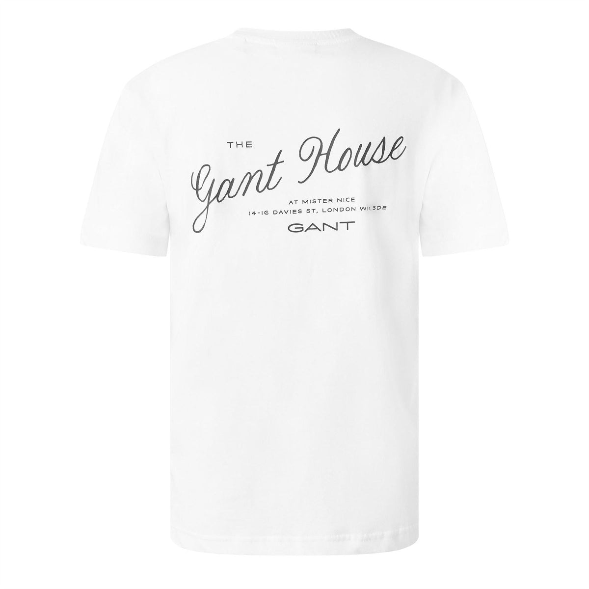 Gant Crew Neck Regular Fit Short Sleeve T-Shirt
