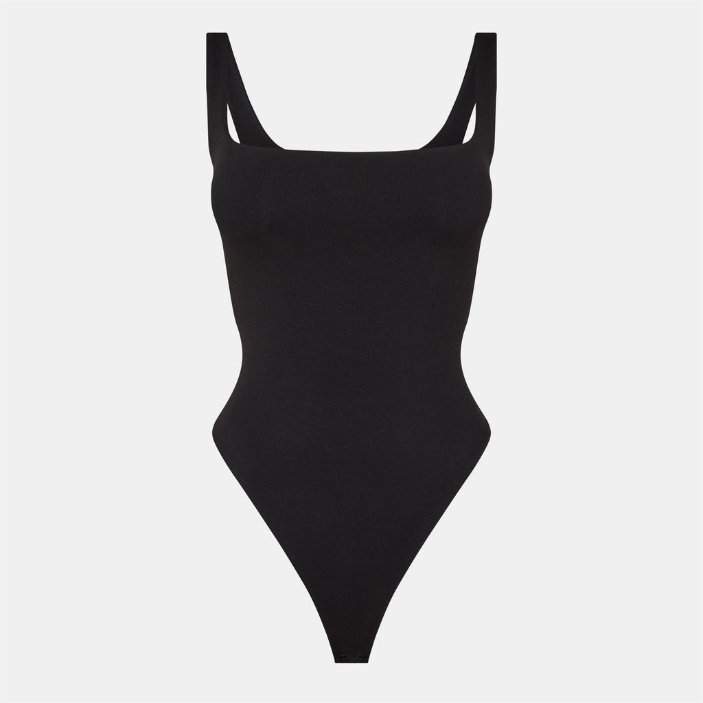 Naked Wardrobe Smooth Scooped Tank Bodysuit