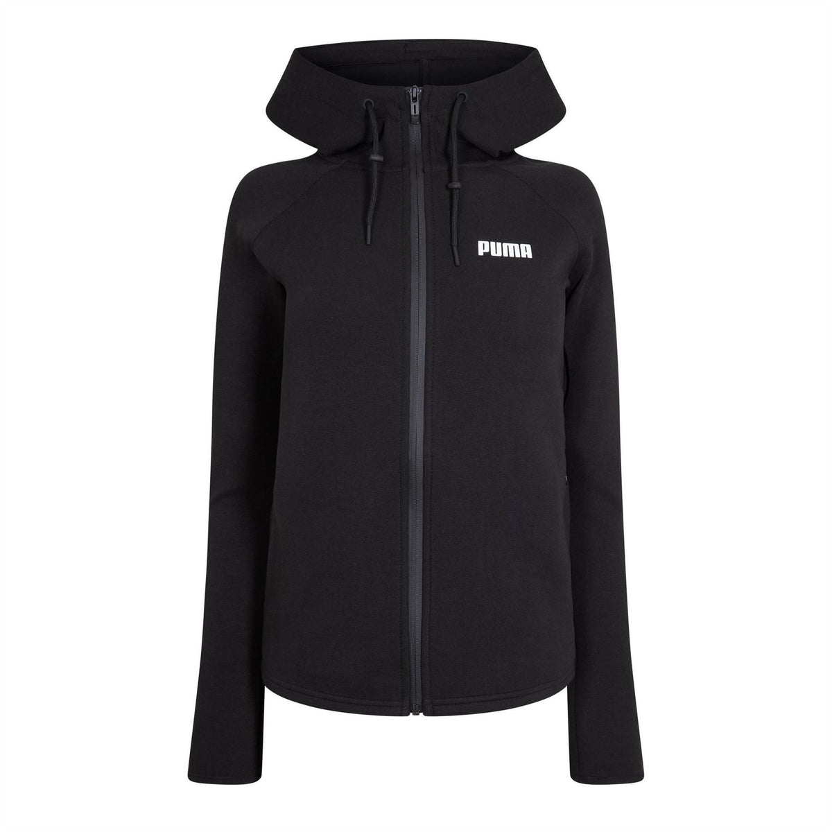 Puma Hooded Ribbed Cuff Sweat Jacket