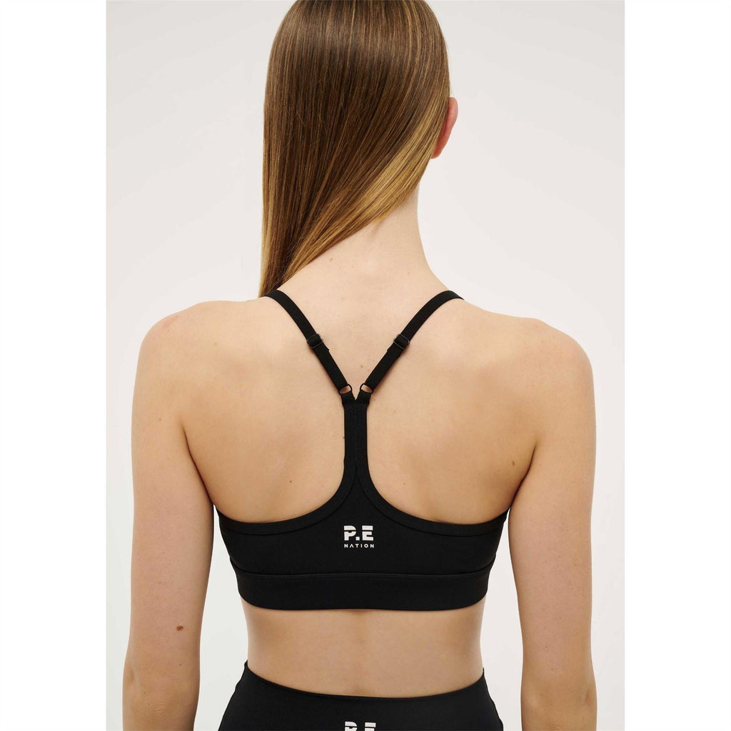 PE Nation Signature Snug Fit Cropped Sports Bra