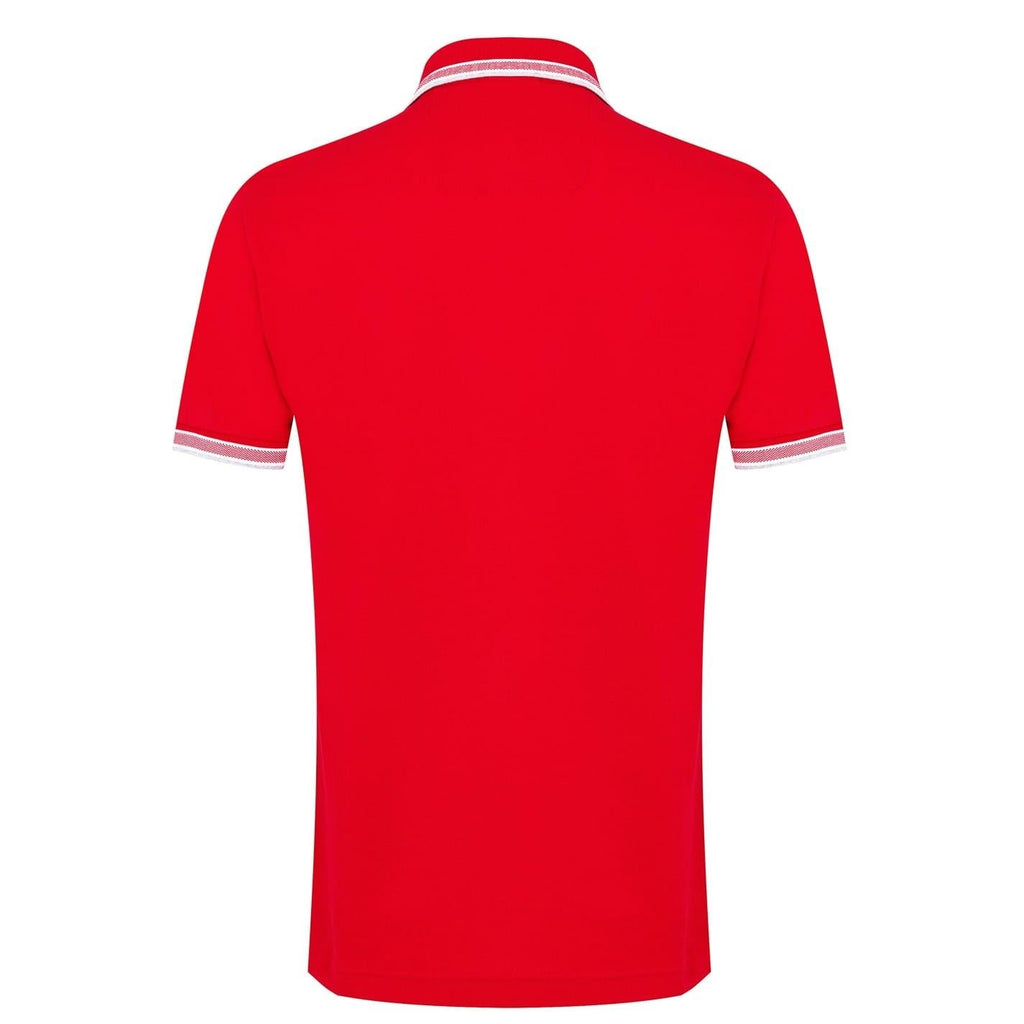 Boss Green Paddy Polo Shirt With Contrast Tipping