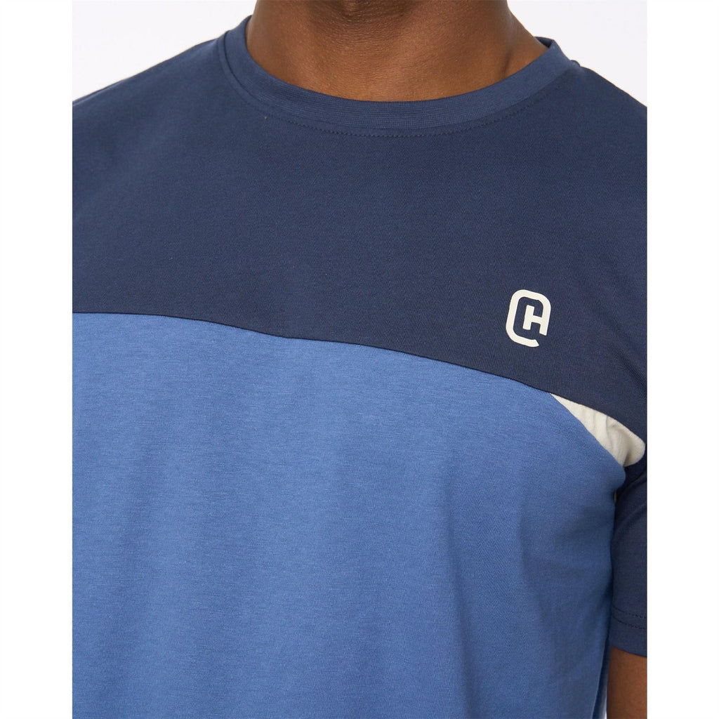 Crosshatch Castlebay Crew Neck Short Sleeve Jersey T-Shirt
