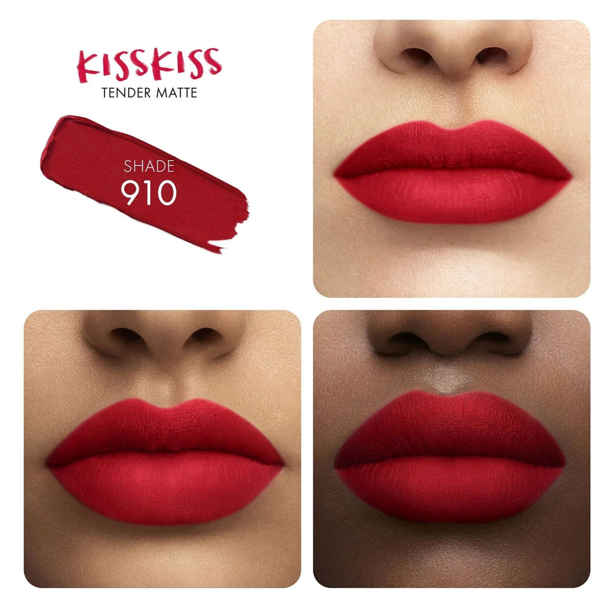 Guerlain Kiss Matte Lipstick