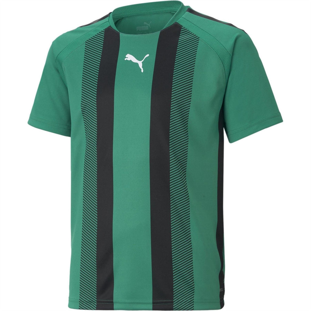Puma Teamliga Striped Jersey Jr T-Shirt Unisex Kids