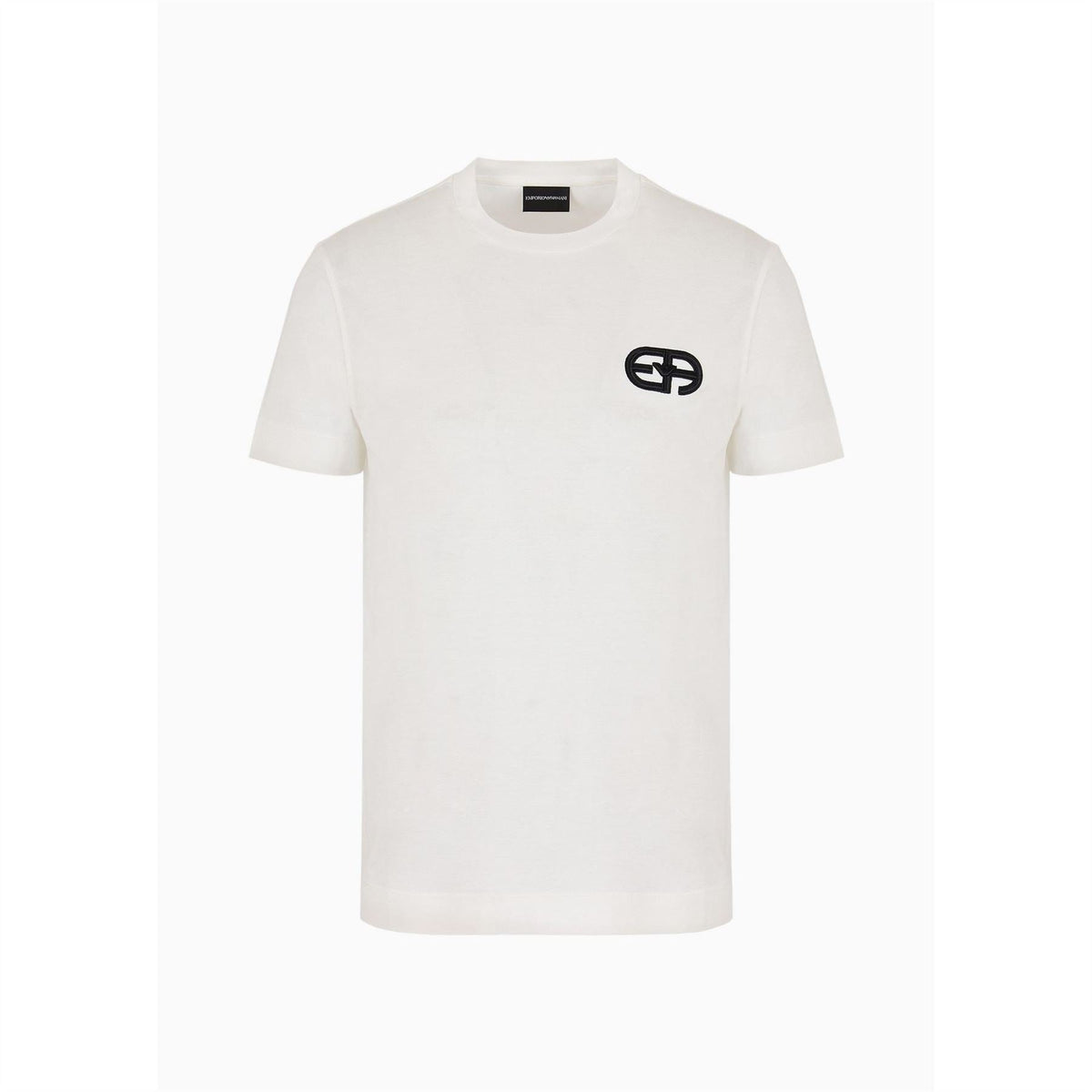 Emporio Armani EA7 Regular Fit Lettering Crew Neck T-Shirt