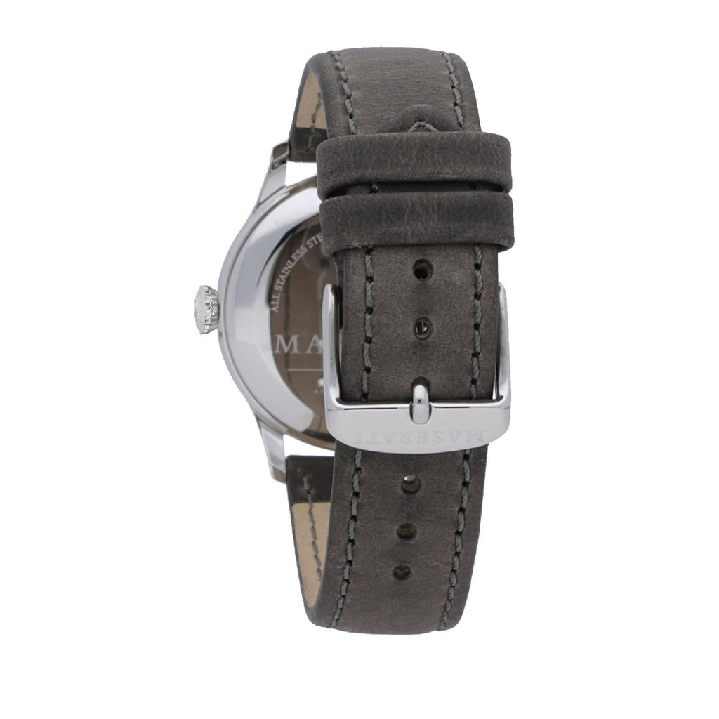 Maserati Analogue Leather Strap Watch