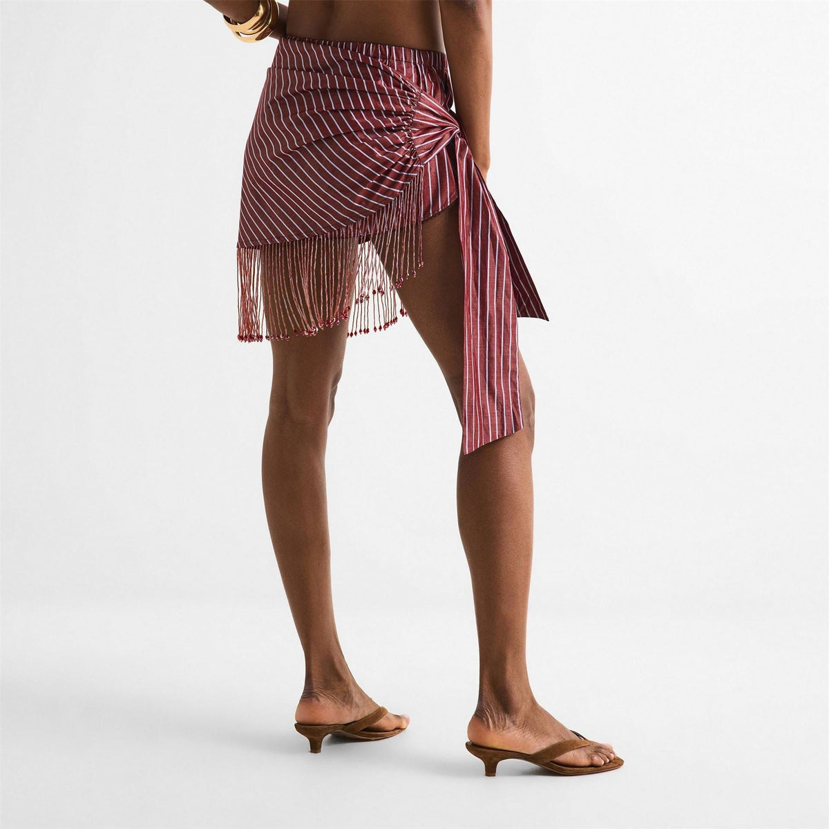 The Andamane Womens Dolly Fringe Pareo Sarong
