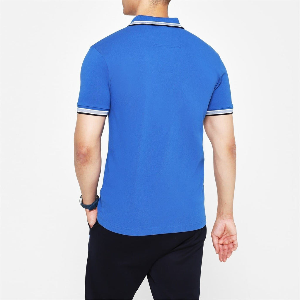 Boss Green Paddy Polo Shirt With Contrast Tipping
