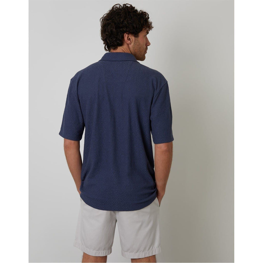 Threadbare Selkirk Relaxed Fit Short Sleeve Shirt