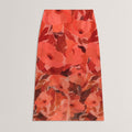 Ted Baker Print Midi Skirt