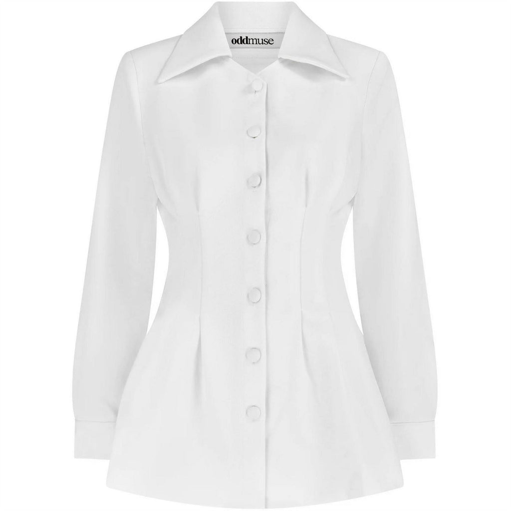 Odd Muse Women's Long-Sleeve Blouse