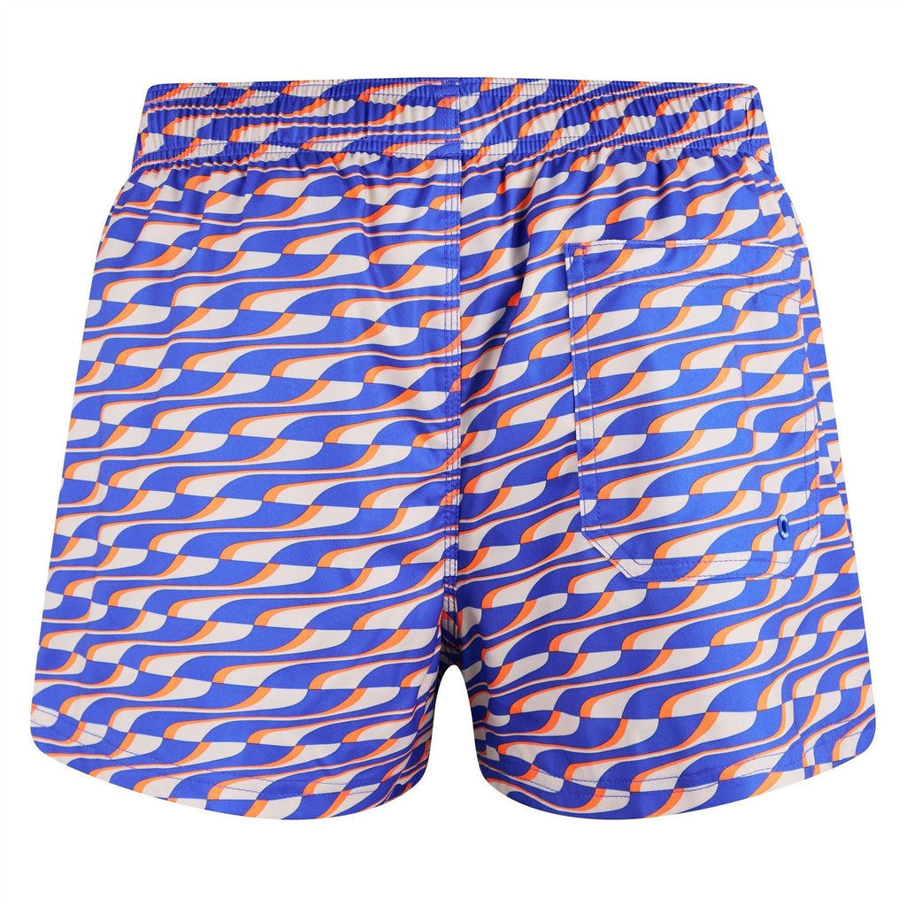 Puma Wave Patterned Swim Shorts