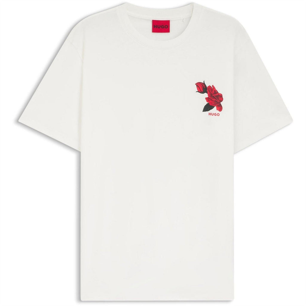 Hugo Graphic Crew Neck Short Sleeve Regular Fit T-Shirt