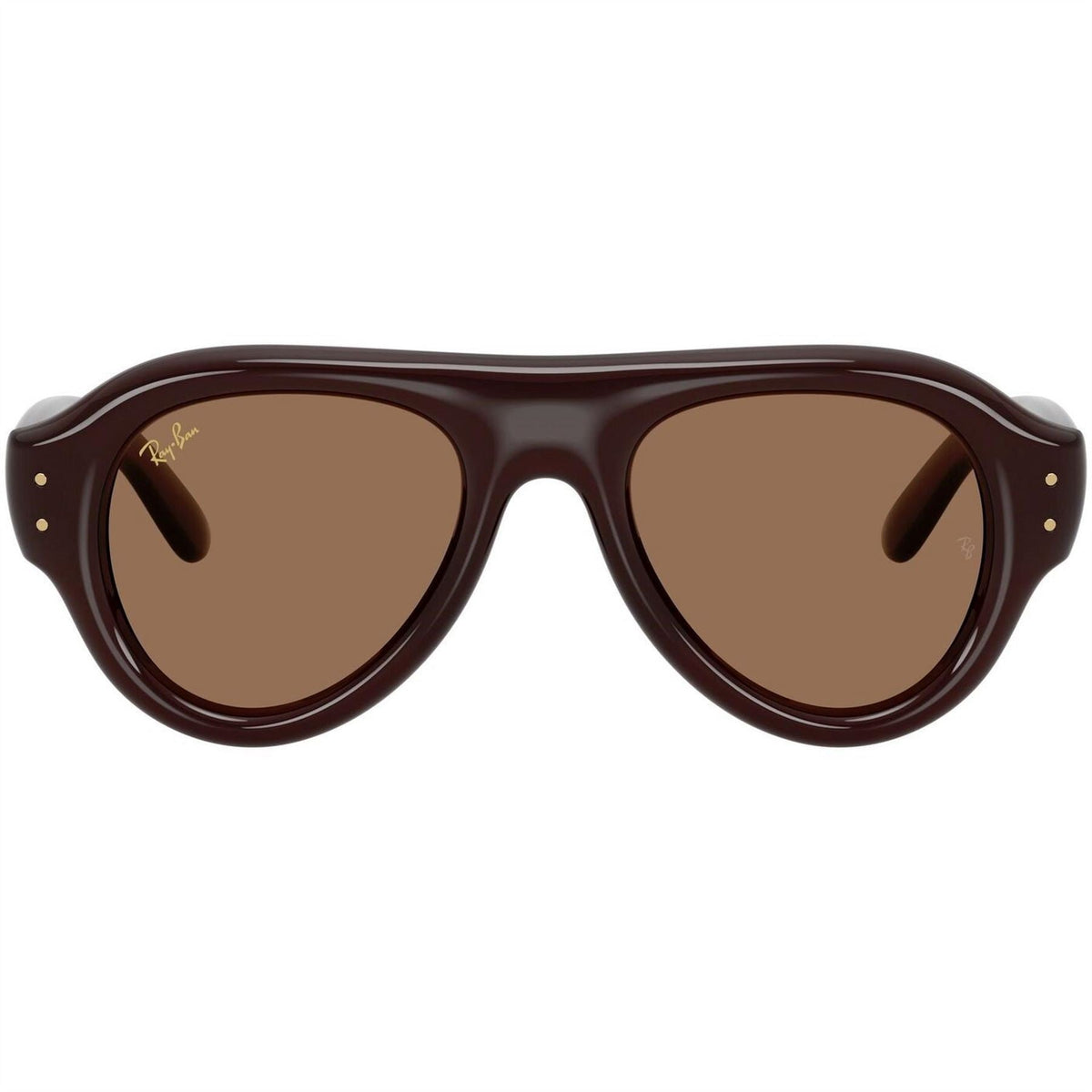 Ray-Ban Pilot Puffer Round Sunglasses