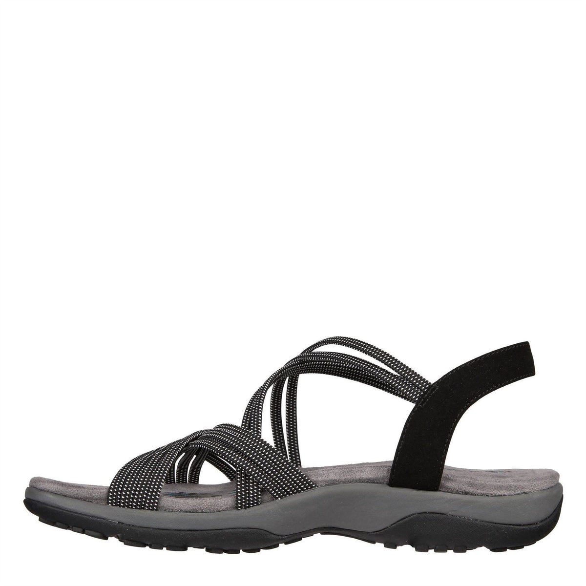 Skechers Reggae Slim Turn It Up Flat Slide Sandals
