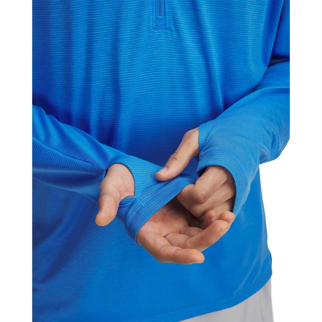Under Armour Launch Zip Neck High Collar Long Sleeve T-Shirt