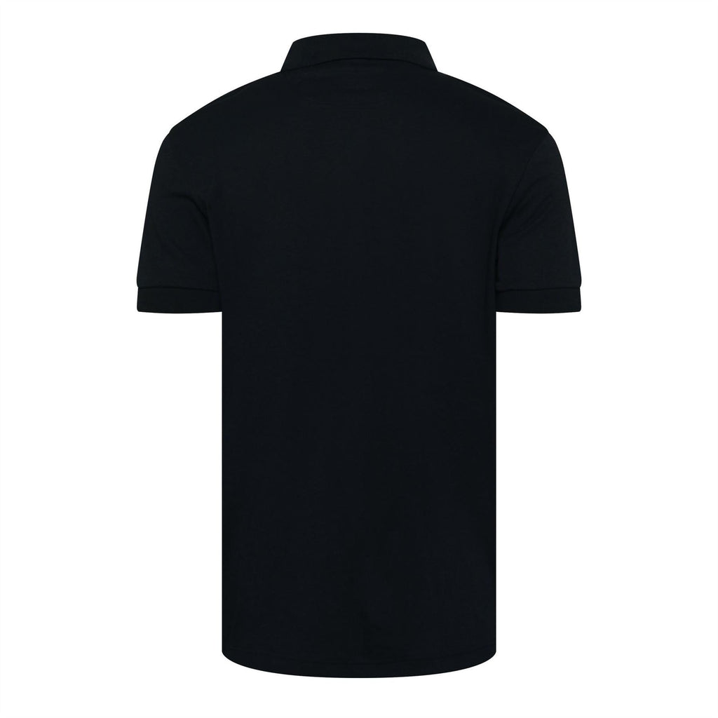 Hugo Wordmark Collared Neck Short Sleeve Polo Shirt