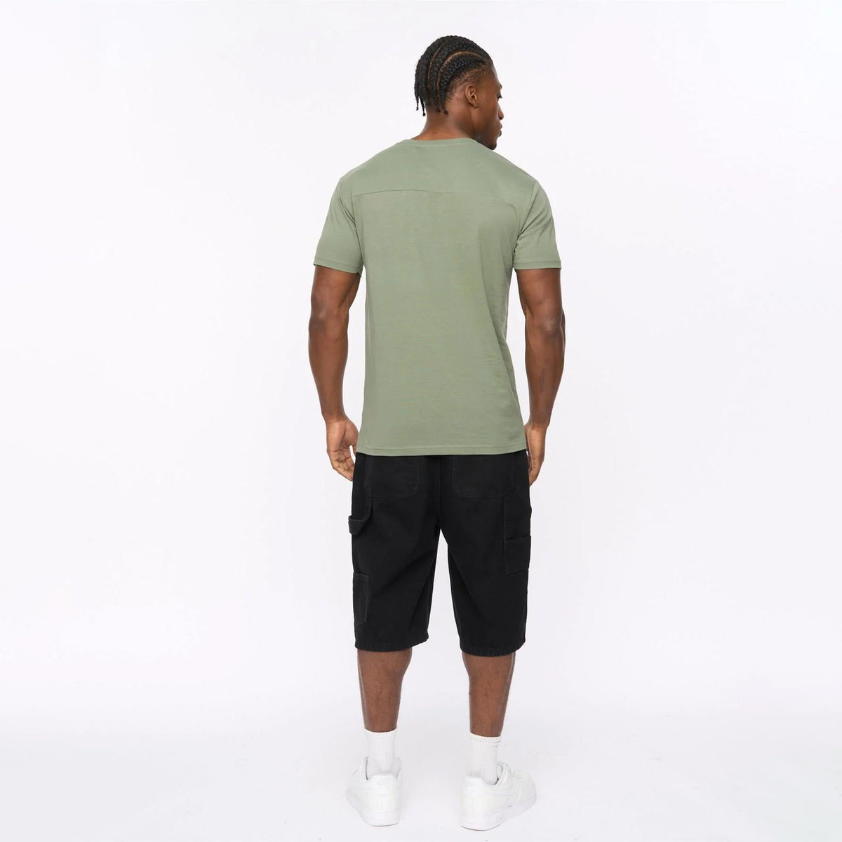 Crosshatch Portville Printed Logo Crew Neck Short Sleeve T-Shirt