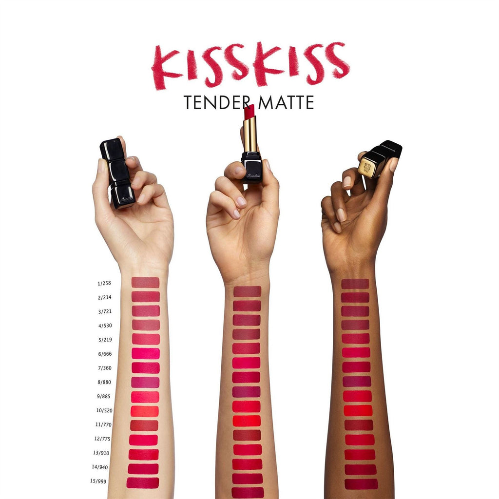 Guerlain Kiss Matte Lipstick