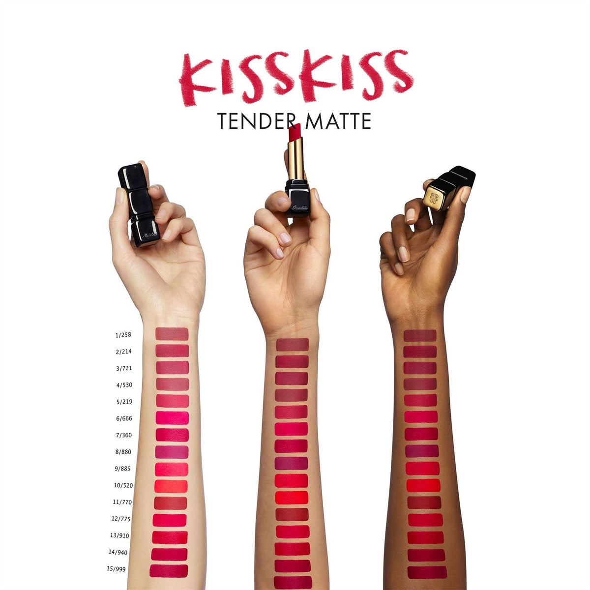 Guerlain Kiss Matte Lipstick