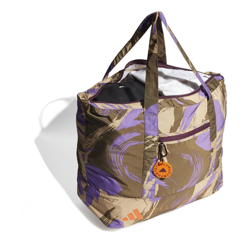 adidas by Stella McCartney Asmc Abstract Patterned Tote with Key Ring