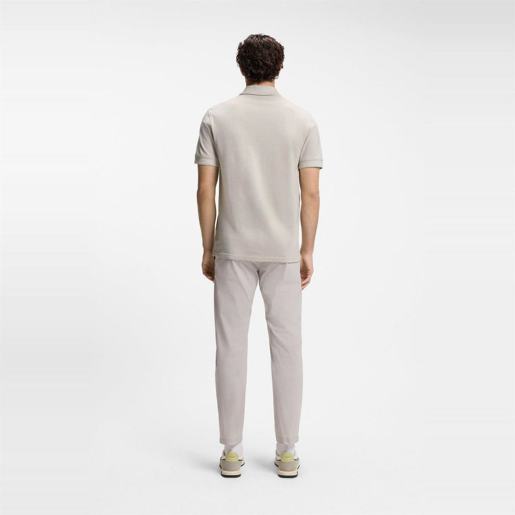 Hugo Wordmark Collared Neck Short Sleeve Polo Shirt